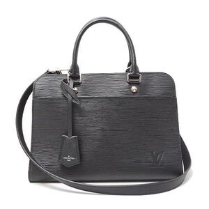 Louis Vuitton Epi Vaneau MM 2 Way Bag Noir
